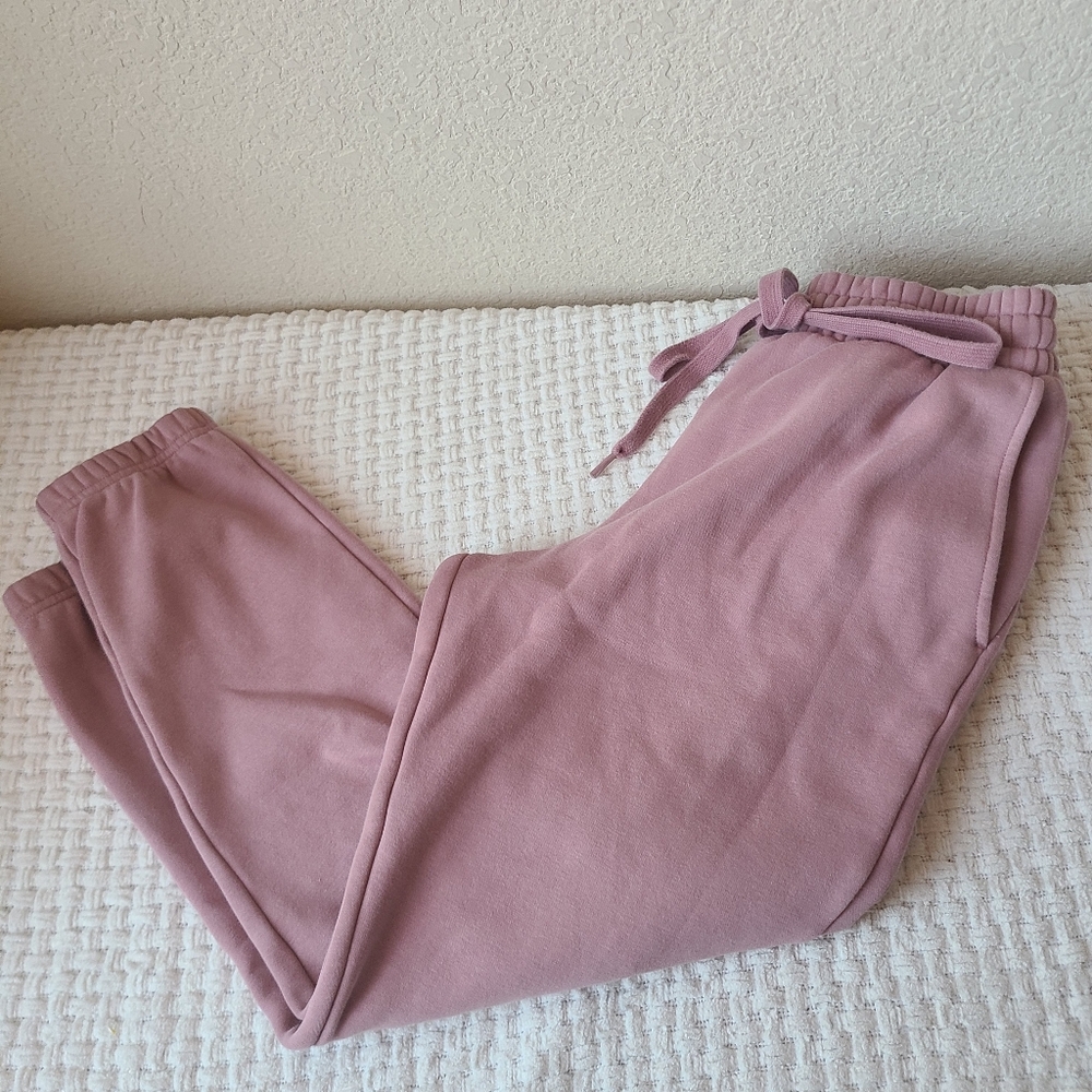 #30 Fabletics Pink Jogger Sweat Pants Women's Size S - Picture 2 of 9